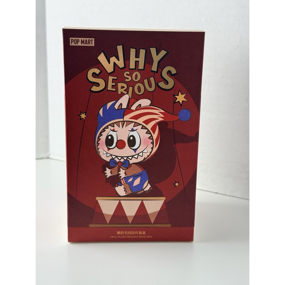 Authentic Pop Mart WHY SO SERIOUS Series Shadow Joker - Hacipupu